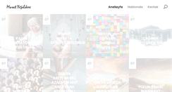 Desktop Screenshot of muratyesildere.com